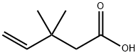 3,3-二甲基-4-戊烯酸,7796-73-8,结构式