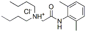 dibutyl-[(2,6-dimethylphenyl)carbamoylmethyl]azanium chloride 结构式