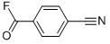 Benzoyl fluoride, 4-cyano- (9CI) Structure