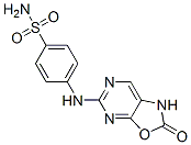 p-[(1,2-dihydro-2-oxooxazolo[5,4-d]pyrimidin-5-yl)amino]benzenesulphonamide|
