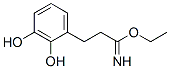 Benzenepropanimidic acid, 2,3-dihydroxy-, ethyl ester (9CI) Structure