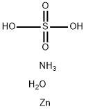 水合硫酸锌铵, 77998-33-5, 结构式