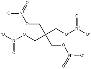 Pentaerythritol tetranitrate Structure