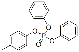 p-Cresyl diphenyl phosphate. Structure