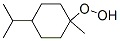 4-isopropyl-1-methylcyclohexyl hydroperoxide  Struktur