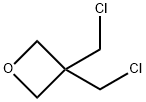 3,3-ビス(クロロメチル)オキセタン 化学構造式