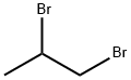 1,2-ジブロモプロパン 化学構造式
