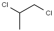 1,2-Dichloropropane Structure