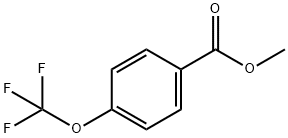 4-(トリフルオロメトキシ)安息香酸メチル 化学構造式