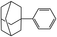 (1-アダマンチル)ベンゼン 化学構造式