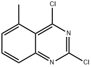 2,4-二氯-5-甲基喹唑啉 结构式