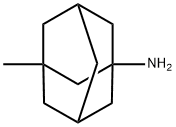 1-氨基-3-甲基金刚烷 结构式