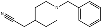 1-benzylpiperidine-4-acetonitrile Structure