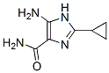 1H-Imidazole-4-carboxamide,  5-amino-2-cyclopropyl-|