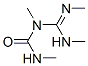 Urea, N,N-dimethyl-N-[(methylamino)(methylimino)methyl]- (9CI) Struktur