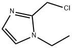 2-(クロロメチル)-1-エチル-1H-イミダゾール HYDROCHLORIDE 化学構造式