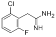 2-(2-CHLORO-6-FLUORO-PHENYL)-ACETAMIDINE Structure