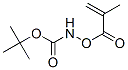 Carbamic acid, [(2-methyl-1-oxo-2-propenyl)oxy]-, 1,1-dimethylethyl ester (9CI) 化学構造式