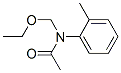 Acetamide, N-(ethoxymethyl)-N-(2-methylphenyl)- (9CI) 结构式