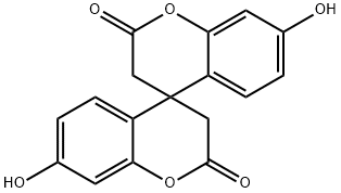 7,7'-二羟基-4,4'-螺二[色满]-2,2'-二酮,780821-74-1,结构式