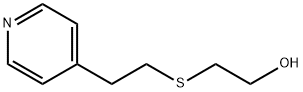 2-[(2-ピリジン-4-イルエチル)チオ]エタノール 化学構造式