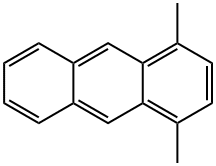 1,4-DIMETHYLANTHRACENE Structure