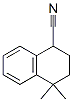 4,4-二甲基-1,2,3,4-四氢萘-1-甲腈 结构式