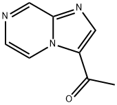 Ethanone, 1-imidazo[1,2-a]pyrazin-3-yl- (9CI) Structure