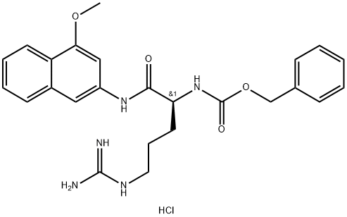 Z-ARG-4MΒNA · HCL, 78117-09-6, 结构式