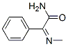 Benzeneacetamide,  -alpha--(methylimino)- Structure