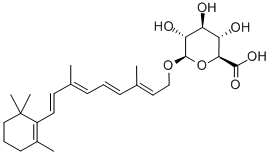 13-cis Retinoyl b-D-Glucuronide Struktur