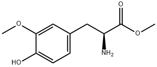 3-Methoxy-L-tyrosine methyl ester Structure