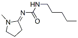 Urea, (1-methyl-2-pyrrolidinylidene)pentyl- (9CI) Struktur
