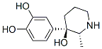 1,2-Benzenediol, 4-(3-hydroxy-2-methyl-3-piperidinyl)-, cis- (9CI)|
