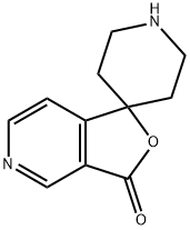 螺[呋喃并[3,4-c]吡啶-1(3H),4'-哌啶]-3-酮,781609-42-5,结构式