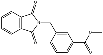 Methyl 3-[(1,3-dioxo-1,3-dihydro-2H-isoindol-2-yl)methyl]benzoate Structure