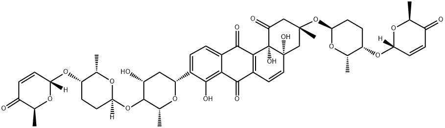 ビネオマイシンA1 化学構造式