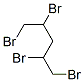 1,2,4,5-テトラブロモペンタン 化学構造式