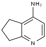 6,7-二氢-5H-环戊并[B]吡啶-4-胺, 78183-15-0, 结构式