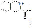 (S)-1,2,3,4-四氢异喹啉-3-甲酸甲酯盐酸盐,78183-55-8,结构式