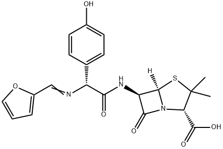 フモキシシリン 化学構造式