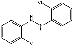 1,2-bis(2-chlorophenyl)hydrazine, 782-74-1, 结构式