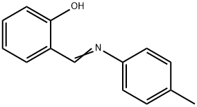 2-{[(4-methylphenyl)imino]methyl}phenol Structure