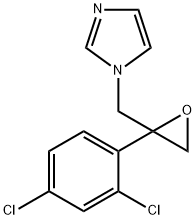 1-[[2-(2,4-DICHLOROPHENYL)OXIRANYL]METHYL]-1H-IMIDAZOLE Structure