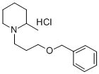 1-(3-Benzyloxypropyl)-2-methylpiperidine hydrochloride Structure
