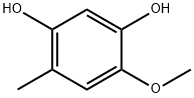 2,4-DIHYDROXY-5-METHOXYTOLUENE Struktur
