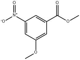3-Methoxy-5-nitrobenzoic acid methyl ester Struktur