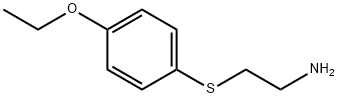 Ethanamine, 2-[(4-ethoxyphenyl)thio]- (9CI) Structure