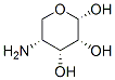 alpha-D-Ribopyranose, 4-amino-4-deoxy- (9CI) Structure