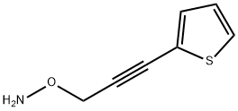 Hydroxylamine, O-[3-(2-thienyl)-2-propynyl]- (9CI) Structure